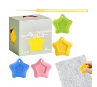 Star Erasers for Kids | Anti-Loss Stationery | Eraser with Strap - for Students Teachers Artists Drafters Home Office Classroom Exam Studio Library Homework