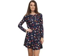 STAR FASHION New Women Christmas Party Dress Snowman Swing Dress Novelty Print Skater Xmas Dress Secret Santa Gift Ladies UK Size 8 to 26