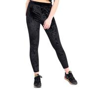 STAR FASHION Womens Crushed Velvet Fabric Leggings Ladies Velour Legging Bottoms Fancy Set Causal Party Wear UK 8-14