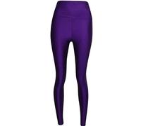 STAR FASHION Womens Shiny American Elasticated Waist Stretchy Disco Leggings Dance Ladies Wet Look Pants Slim Fit Clubwear Tights Partywear PVC Yoga Pants Purple 16-18