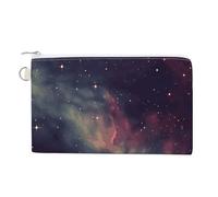 Star Field in Deep Space Coin Purse,Travel Portable Keychain Wallet Canvas Coin Wallets Mini Zipper Tool Bag Lightweight Change Purse