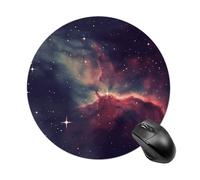 Star Field in Deep Space Mouse Pad Premium Texture Mousepad with Non-Slip Rubber Base 7.8" X 7.8" Large Gaming Mouse Mat Wireless Mouse Desk Accessories