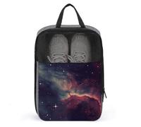 Star Field in Deep Space Shoe Bag for Travel Water-Resistant Shoe Pouch for Gym Portable Sneaker Bag with Zipper Travel Luggage Shoes Organizer Soccer Cleats Bag for Gym, Luggage