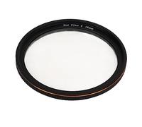 Star Filter Kit, Adjustable Cross Screen Star Effect Filter, Starburst Lens Filter with HD Coating for DSLR, Camera (58mm)
