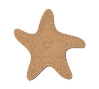 Star Fish Pre Marked Design 1 - Premium MDF & Plywood Embellishments Laser Cut Craft Shapes for Scrapbooking, Card Making, DIY Decor, Weddings & Personalized Projects