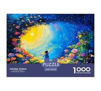 Star Flower Realm 1000 Pieces Jigsaw Puzzles for Adults Fun, Challenging & Brainteasing Beautiful Home Decoration Challenge High Difficulty 70x50cm/1000pcs