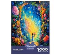 Star Flower Realm 1000 Pieces Jigsaws for Adults Educational Games Beautiful Home Decoration Challenge High Difficulty 70x50cm/1000pcs