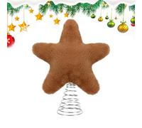 Star for Christmas Tree - Festive Cute Ornaments | Cute Star Christmas Tree Toppers - for Party Fireplace Table Bedroom Living Room Office Bar Restaurant Apartment Holiday