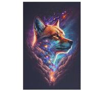 Star Fox Wooden Jigsaw Puzzles 1000 Pieces Family Activity Puzzle Educational Games for Adults And Kids Age 12 Years Up 78×53cm