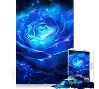 Star Galaxy Rose FlowerZen Jigsaw Puzzle for Adults 1000 Pieces Smart Reason Toy Group Joy Smooth Edge Fine Art Piece 38x26cm