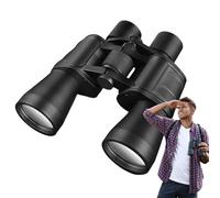 Star Gazing Binoculars for Adults | Shock-Proof 20x50 HD Binoculars Night Vision Telescope - Lightweight Long Distance with Strap and Case for Outdoor Activities