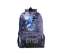 (Star Gray) Stitch backpack Students Boys Girls back to school Bags Teens Daily Backpack