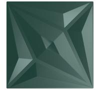 (star green, 12 pcs) vidaXL 3D Wall Panels Self-adhesive Wall Panel Decor Wallpaper Wall Covering