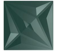 (star green, 48 pcs) vidaXL 3D Wall Panels Self-adhesive Wall Panel Decor Wallpaper Wall Covering