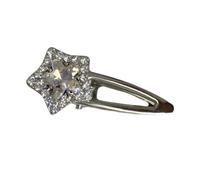 Star Hair Clip Fashion Hair Barrettes Decorative Hair Pin Rhinestone Hair Pin Metal Duck Bill Hair Accessory