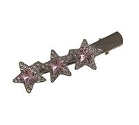 Star Hair Clip Fashion Hair Barrettes Decorative Hair Pin Rhinestone Hair Pin Metal Duck Bill Hair Accessory
