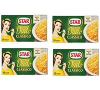 Star "Il Mio Dado Classico" Bouillon Cubes, Classic Taste Pack of 4 10-Cubes Boxes, 10g Each Cube