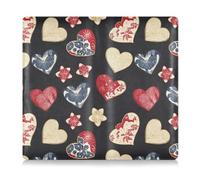 Star Japanese Style Heart Shape Valentine Leather Car insurance and registration card holder Wallet Accessories Case for Cards, Essential Document Driver License, star Japanese style heart shape