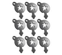 Star Key, Compatible with Kimberly Clark Toilet Paper and Hand Towel Dispensers (Metal Pack of 9)