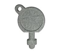 Star Key, Compatible with Kimberly Clark Toilet Paper and Hand Towel Dispensers (Plastic Pack of 1 - Old Style)