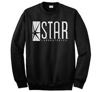 Star Laboratories Mens Sweatshirt LARGE Black Jumper