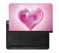 Star Love Style Passport Cover Protector Rfid Blocking Passport Holder Id Card Holder Secure Travel Wallet Organizer for Passport Tickets Credit Cards, style, One Size