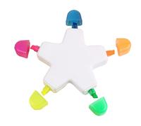 Star Marker Pens, Multicoloured, Star-Shaped Highlighter, Stationery, Funny Fluorescence Writing Tools, Cute Creative Learning Supplies for Teachers, Children, Teenagers, Notebooks, Art Journal