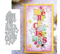 Star Merry Christmas Snowflake Metal Die Cuts,Animal Cat Hat Cutting Dies Cut Stencils DIY Scrapbooking Decorative Embossing Paper Scrapbooking Card Making