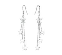 Star Moon earrings dainty star dangle earrings gold star and Moon earrings for women statement dainty trendy simple earrings for christmas holiday party teen women gifts trendy stuff, Metal, Not a