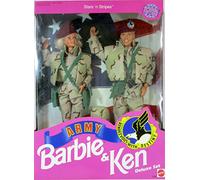 Star 'N Stripes ARMY Barbie & Ken Deluxe Set