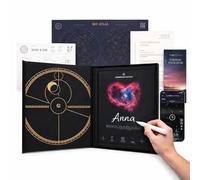 Star Naming Kit with Certificate, Star Map, Sky Atlas Poster, Frame, Chalk Marker, Online Registration, Star Finder App Access