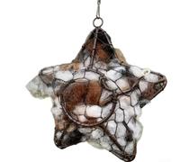 Star Nesting Support System for Birds Made of Metal with Natural Alpaca Nesting Fibers to Improve Nesting Success Rates Outdoors