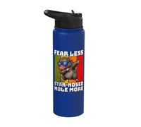 Star-Nosed Mole Retro Design Star-Nosed Mole Stainless Steel Insulated Water Bottle