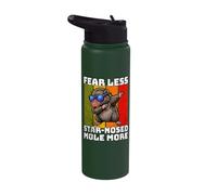 Star-Nosed Mole Retro Design Star-Nosed Mole Stainless Steel Insulated Water Bottle
