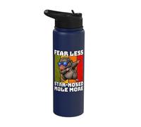 Star-Nosed Mole Retro Design Star-Nosed Mole Stainless Steel Insulated Water Bottle