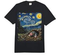 Star-Nosed Mole Starry Night Star-Nosed Mole Comfort Colors Adult Heavyweight T-Shirt