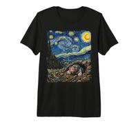 Star-Nosed Mole Starry Night Star-Nosed Mole Premium T-Shirt