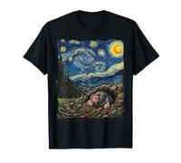 Star-Nosed Mole Starry Night Star-Nosed Mole T-Shirt