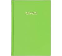 Star Note 2025-2026 A5 Page a Day Academic Diary School Planner Student Oragniser - Lime Green