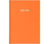 Star Note 2025-2026 A5 Page a Day Academic Diary School Planner Student Oragniser - Orange