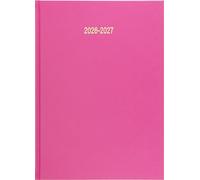 Star Note 2026-2027 Academic Diary School Planner Student Oragniser (Deep Pink, A5 Page a Day)