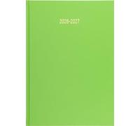 Star Note 2026-2027 Academic Diary School Planner Student Oragniser (Lime Green, A4 Page a Day)