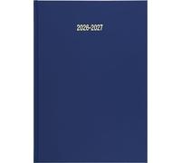 Star Note 2026-2027 Academic Diary School Planner Student Oragniser (Navy Blue, A4 Page a Day)