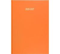 Star Note 2026-2027 Academic Diary School Planner Student Oragniser (Orange, A4 Page a Day)