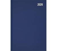 Star Note 2026 A4 Page a Day Diary Planner Daily Organiser - Navy