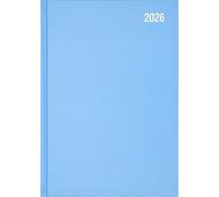 Star Note 2026 A4 Page a Day Diary Planner Daily Organiser - Sky Blue