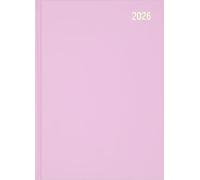 Star Note 2026 A5 Page a Day Diary Planner Daily Organiser - Pink