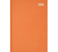 Star Note 2026 A5 Week to View Diary Planner Daily Organiser - Orange