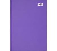 Star Note 2026 A5 Week to View Diary Planner Daily Organiser - Purple