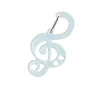Star Note Shape Carabiner Acrylic Buckle Keychain Multipurpose Keyring Hook Bag Decorative Buckle For Backpack Handbag Acrylic Keychain